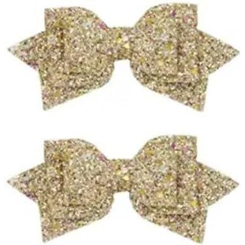 Kal-Pince À Cheveux À N?ud Pailleté Pince À N?ud À Paillettes N?uds À Cheveux Scintillants Barrettes À Paillettes Barrettes Latérales Pour Cheveux Pinces Pour Filles