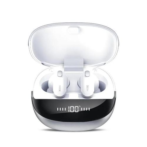 MIXX casque Mini Charge 2 intra-auriculaire TWS Qi blanc