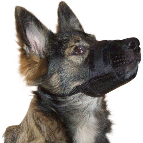 Kal-Kerbl Chien Muselière Nylon 14-20 Cm Noir