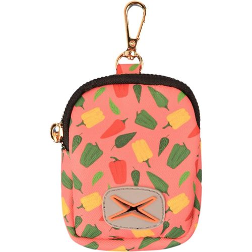 KAL-Support De Sac À Déjections Canines Avec Trou De Distribution Facile \U2013 Accessoire De Sac À Déjections Canines Élégant Et Tendance, Couleur Poivre, Taille M