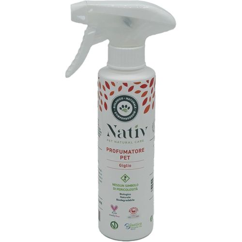 Kal-Eco Lab Pet - Parfum 100 % Naturel Pour Animaux Hydratant Avec Parfum Doux Au Lys. Flacon De 200 Ml. Élimine Les Odeurs Désagréables Et Hydrate Le Poil Et La Peau Des Animaux.