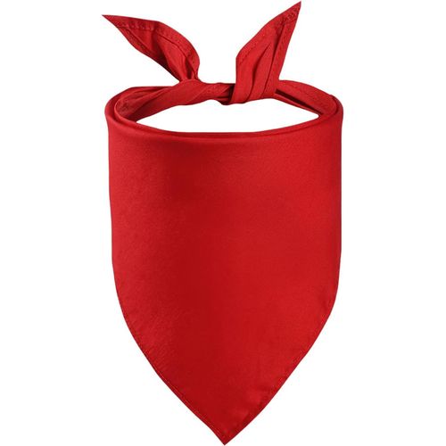 Kal-Bandana Uni Pour Chien, Animal Domestique (Rouge, Taille L)