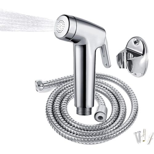 KAL-Pommeau De Douche Pour Bidet Douche Main Multifonctionnelles Buse De Pulvérisation Pomme De Douche À Économie D'Eau Pour Le Bain Des Enfants, L'Hygiène Personnelle, Le Nettoyage De La Salle De Ba