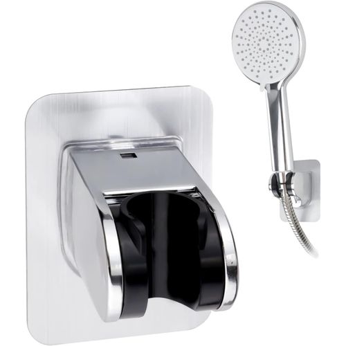 KAL-Support De Pommeau De Douche Avec Adhésif Puissant, Support De Douchette Réglable, Support Mural Étanche, Pas De Perçage, Meilleur Que Les Ventouses Pour Douche, Salle De Bain