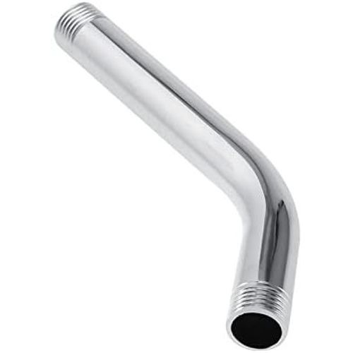 KAL-Extension De Bras De Douche En Acier Inoxydable 201, Pommeau De Douche À Main, Fixation Murale, Chrome, 16,5 X 2 X 2 Cm, Argenté, Rectangulaire, 1 Jet, 1 Réglage, Pluie, Contemporaine