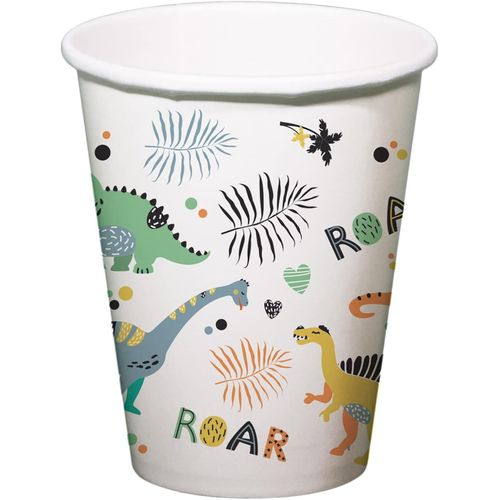 KAL-Gobelets Dino Roars 250Ml-6 Pièces 68344 Multicolore