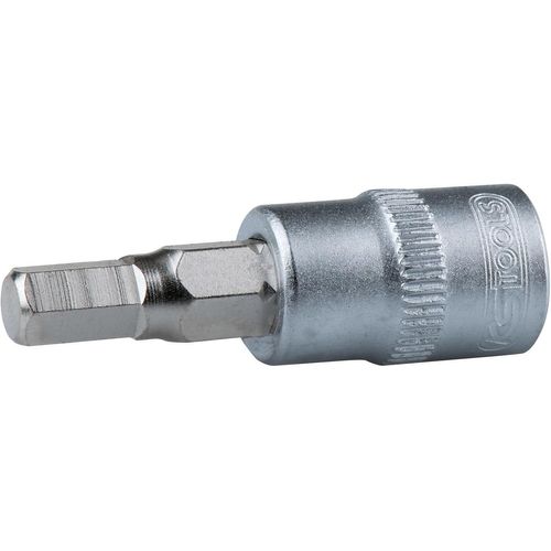 KAL-911.3863-E Douille Tournevis 6 Pans - 3/8'' - 3 Mm - Chromemat - Sur Support