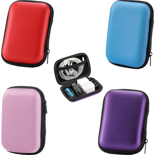 Kalanka-4 Pcs Jeux De Carte Boite Rangement Carte Pour Uno, Petite Boite De Rangement Pour Jeux De Cartes, Etui Disque Dur Externe, Rangement Carte Magic Avec Proche Filet