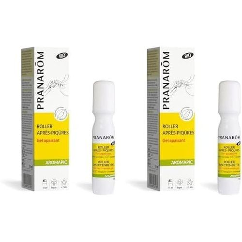 Kalanka-Aromapic Roller Après-Piqures Bio - Gel Apaisant Aux Huiles Essentielles Pures Et Naturelles - Format Pratique Aromapic 15 Ml (Lot De 2) 