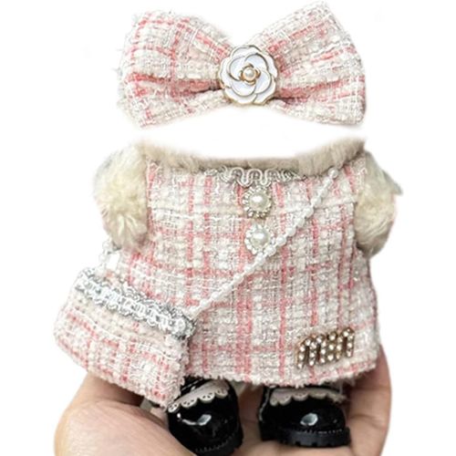 KALANKA-VêTements Lbu, Costume élégant pour Fille, Pendentif De VêTements De Poupée Lbu 17 Cm VêTements Lbu Bricolage Cadeau pour Enfants, VêTements De Poupée Mignons Mini