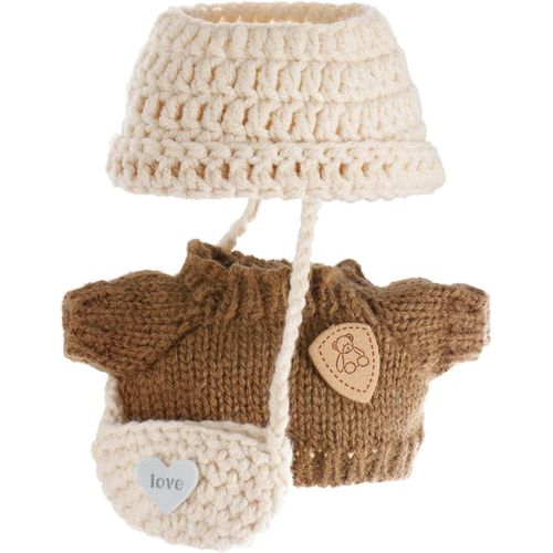KALANKA-Stylé Vêtements Poupée 17 Cm pour Vinyl Plush Toy Poupée pour Vinyl Plush Toy Doll, Fait Main Crochet 3 Pièces Set pour Vinyl Plush Toy Vêtements Accessoires, Accessoires Poupée Cadeaux po