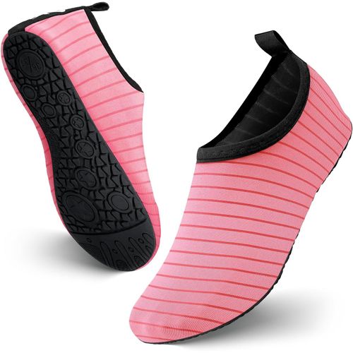 Kalanka-Chaussure D'eau Water Shoes Chaussure Aquatiques Homme Femme, Chaussures De Plage De Mer De Piscine Sandales Plastiques, Anti Sable Antidérapant Sèche Vite, Sur La Plage Ou Yoga