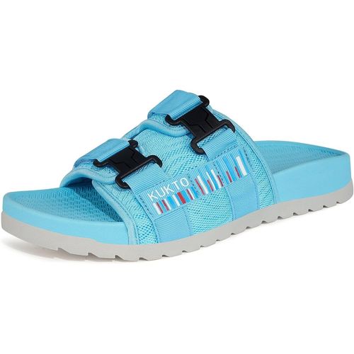 Kalanka-Mixte Mules Réglables Sandales De Sport Chaussons Été Claquette Orthopédique,Tailles 37 À 46