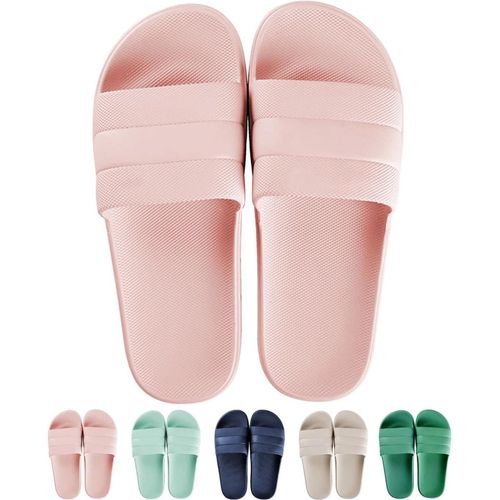 Kalanka-Claquettes Femme Homme Ete Chaussures De Piscine Douche Pantoufles Maison Chaussons Slide