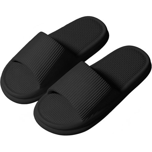 Kalanka-Femmes Hommes Chaussons De Douche Sandales De Douche Antidérapantes De Salle De Bain Unisex Slip On Pantoufles Pour La Maison Salle De Bains Intérieure Piscine
