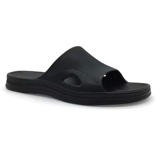 Kalanka-Shower Slippers Slide Sandals Mens Open Toe Bathroom Beach Indoor House Shoes