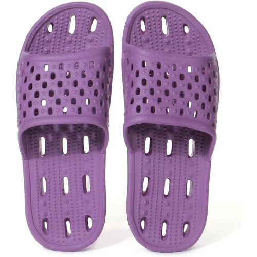 Kalanka-Chaussures De Piscine Et Plage Femme Chaussures Pour La Douche Chaussons De Bain