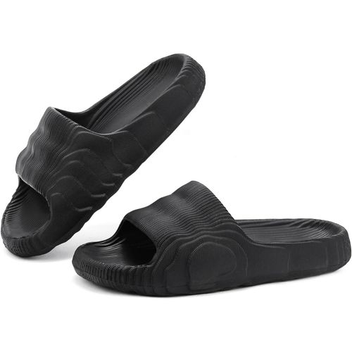 Kalanka-Chaussons Femme Chaussure Homme Claquettes Été, Pantoufles Confortable Sandales Piscine, Slippers Slides De Plage