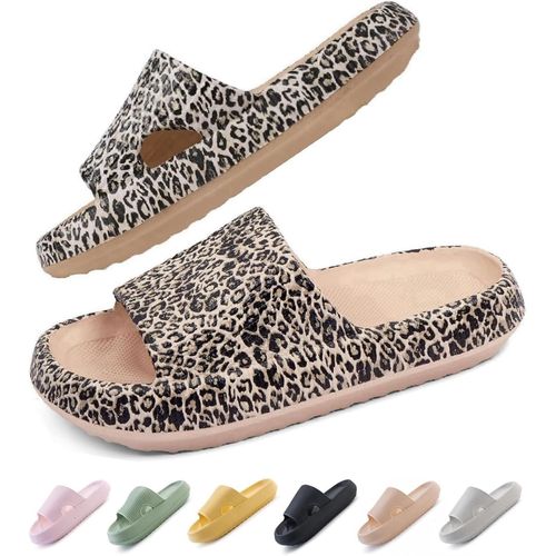 Kalanka-Nuage Chaussons Femme Homme Claquettes Confortables Pantoufle Cozyslides Semelle Épaisse Cloud Slippers Unisex Taille Eu 36-47