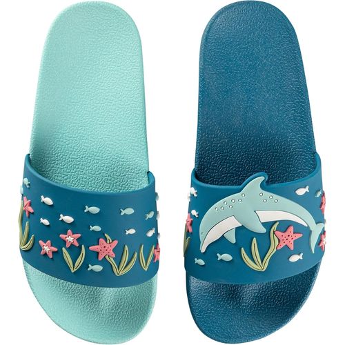 Kalanka-Chaussure & Pantoufles Homme Femme & Enfants Sandales Antidérapant Designs Amusants Livre Pizza Café Renard Lama Cadeau