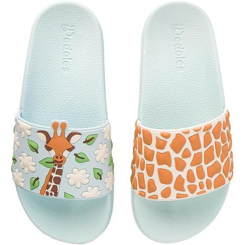 Kalanka-Chaussure & Pantoufles Homme Femme & Enfants Sandales Antidérapant Designs Amusants Livre Pizza Café Renard Lama Cadeau