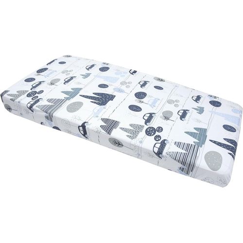 Kalanka-Drap Housse 60x120 Lit Bebe Matelas Enfant Bébé - 100% Coton Fitted Draps Lit Pour Baby Bed Cover Sheets Matela Literie Mattress Couette (Voitures Rétro)