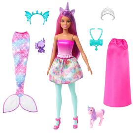 Poupée Barbie Cutie Reveal Loup Mattel : King Jouet, Barbie et poupées  mannequin Mattel - Poupées Poupons