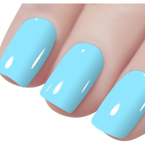 16ml Vernis À Ongles Gel Couleur Skyblue, Vernis Semi Permanent Soak Off Uv Led Gel Polish Nail Art Manucure L069 