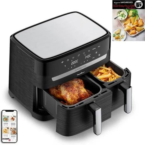 Moulinex Easy Fry Dual Friteuse à air 8.3L