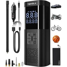 Temola Gonfleur Pneus Voiture Sans Fil 150psi