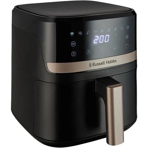 Russell Hobbs Air Fryer Rapid Air 4.3L (Ultra Compact, Quiet) Oil-free Fryer (Cooking, Grilling, Roasting and More, Economical, Touc