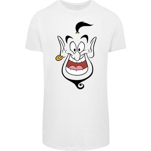 F4nt4stic T-Shirt 'disney Aladdin Genie Face'  Jaune D'or / Homard / Noir / Blanc