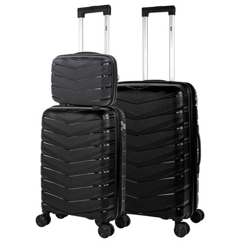 Set De Valises Rigides 4 Roulettes - Valise Grande Taille, Valise Soute Avion, Bagages Pour Voyages, Lot De Valises À Roulette. Fabriquées En PP Matériau Résistant