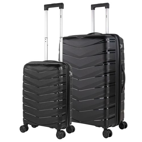 Set De Valises Rigides 4 Roulettes - Valise Grande Taille, Valise Soute Avion, Bagages Pour Voyages, Lot De Valises À Roulette. Fabriquées En PP Matériau Résistant