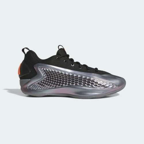 Chaussures Anthony Edwards 1 Low Adidas Iron Metallic Core Black Solar Orange