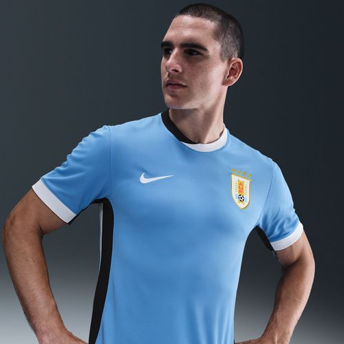 Maillot De Foot Replica Nike Dri-Fit Uruguay 2024/25 Stadium Domicile (Équipe Masculine) Pour Homme - Bleu
