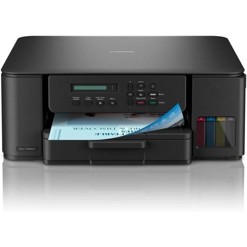 CHECARZHN--NO1-Dcp-T580Dw Tank ¿ Imprimante Jet DEncre 3-En-1 (Impression, Copie, Scan) ¿ Réservoir DEncre Rechargeable ¿ Économique ¿ Compacte ¿ Wi-Fi