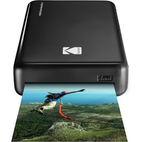 CHECARZHN--NO1-Pm220 - Imprimante Photo Printer, Photos 5.4 * 8.6 Cm, Wifi, Compatible Avec Ios Et Android - Noir