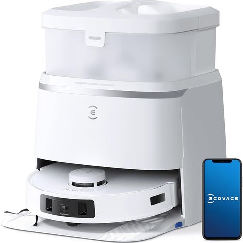 CHECARZHN--NO1-Robot Aspirateur Laveur Deebot T30 Pro Omni Mini Station, Nettoyage Humide Adaptatif Truedge, Zerotangle, 11 000 Pa, Nettoyage Des Serpillières À L'Eau C , Nettoyage En Profondeur