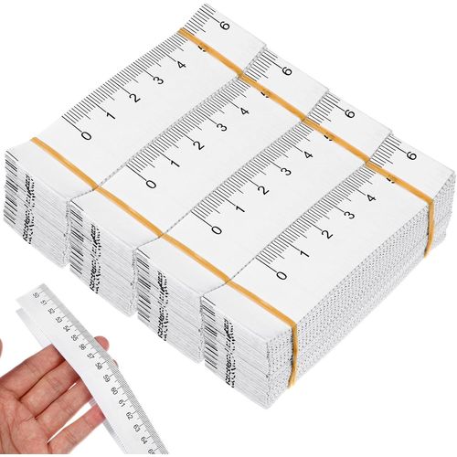CHECARZHN--NO1-Lot De 100 Mètres À Ruban En Papier - Outils De Mesure En Papier - Mesure Des Plaies - Pour Mesurer La Taille Et La Taille - Pour Mesurer Le Corps