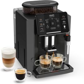 CHECARZHN--NO1-Sensation C50, Machine À Café Grains, Machine Expresso, 5 Boissons Accès Direct, Interface Tactile, Facile À Util r, Nettoyage Automatique, Buse Vapeur Cappuccino, Fabriqué En France Ea91081