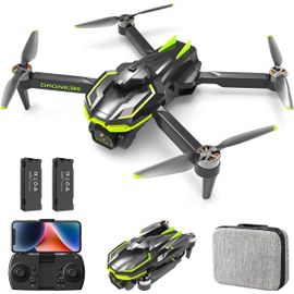 Checarzhn--No1-Drone Avec Camera 1080p Hd Pour Enfant Et Adulte, Moteur Sans Balais Mini Fpv Drone 36mins Longue Durée Vol/Démarrage En Un Clic/Maintien D'altitude, Jouet Cadeau Pour Hommes Et Garcon, Moin-Honivon