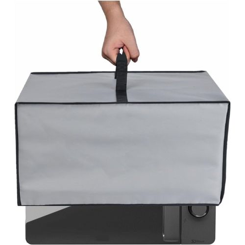CHECARZHN--NO1-Housse Pour Four À Micro-Ondes 20L Résistante À La Chaleur, Étanche Compatible Avec Cecotec Microwave Proclean 3060 Gray Mirror/Cecotec Microwave Proclean 2010,3010 (Gris Argenté)