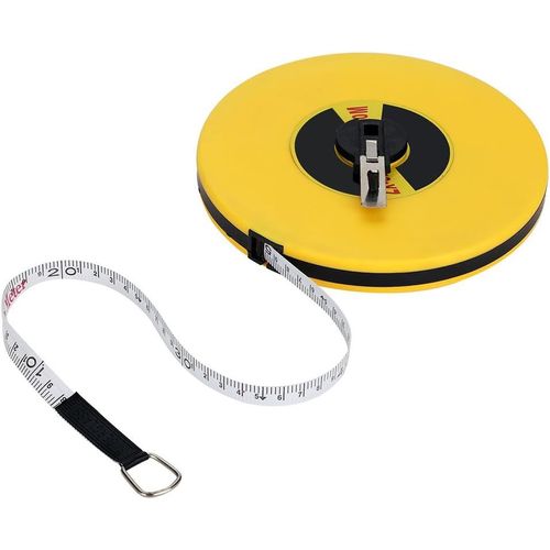 CHECARZHN--NO1-Fibre De Verre Measuring-50 Mètres Fibre De Verre Règle De Mesure Outils De Ruban À Mesurer Longs