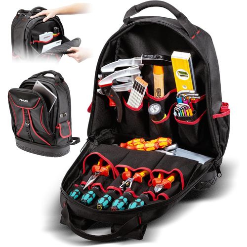 CHECARZHN--NO1-Sac À Dos Basic Back Pack (Taille L / Sac À Outils Sans Contenu / Sac À Dos À Outils Noir) 5990830991