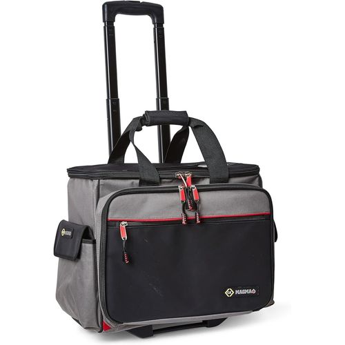 CHECARZHN--NO1-Malette Outils Sur Roulettes, Caisse A Outil De Technicien, Sac À Outils De Electricien, Boite A Outil Vide, Rangement Des Outillage, Sacoche Roulante, Trousse Vide, Ma2650