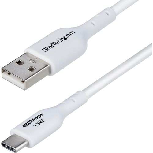 CHECARZHN--NO1-Câble De Charge Usb-A Vers Usb-C De 2M, Charge Et Synchronisation, 3A, Usb 2.0, Gaine Tpe - Cordon De Charge Usb