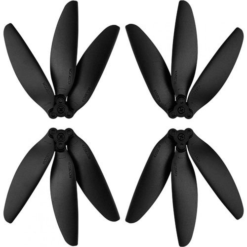 Checarzhn--No1-Hélices Silencieuses Pour Dji Mavic Mini 2, Réduction Du Bruit Pliable 3 Lames De Rechange Pour Drone Pc (Noir)-Geklok
