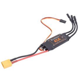 Checarzhn--No1-Esc Sans Balais, Contrôleur De Vitesse Électrique De Moteur Sans Balais 40a Rc Sortie 5 V / 3a Bec Pour Accessoire D'avions Drone Rc-Vgeby