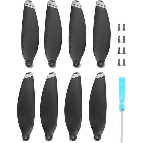 Checarzhn--No1-2 Paires D'hélice De Drone, Accessoire De Drone De Jeu D'hélices De Drone Pc Compatible Pour Dji Mavic Mini 2(Argent)-Dilwe